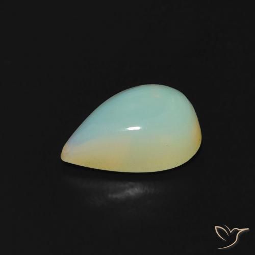 Opal Gemstone in 9.2 x 6.4 mm Size for Sale, Opal Stone in Multicolor Color