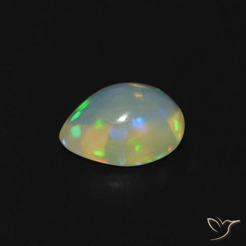 Opal Gemstone in 7 x 5 mm (calibrated) Size for Sale, Opal Stone in Multicolor Color