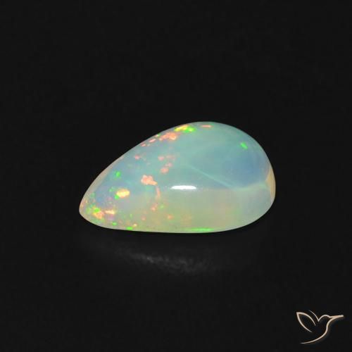 Opal Gemstone in 9.2 x 6.3 mm Size for Sale, Opal Stone in Multicolor Color