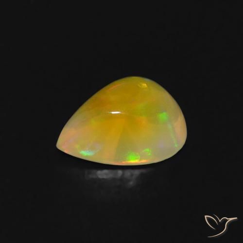 Opal Gemstone in 7.1 x 5.3 mm Size for Sale, Opal Stone in Multicolor Color