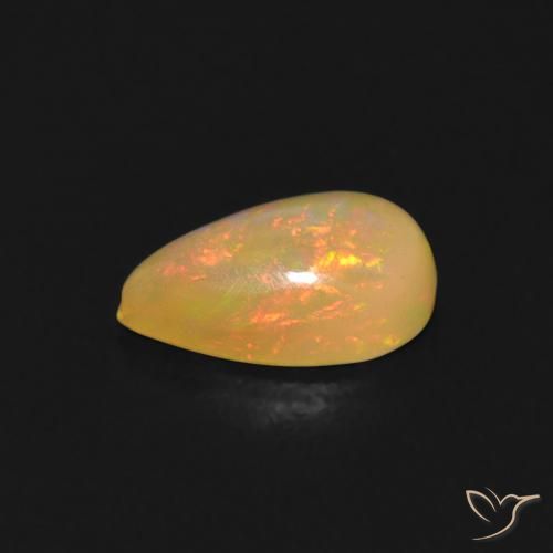 Opal Gemstone in 8 x 5 mm (calibrated) Size for Sale, Opal Stone in Multicolor Color