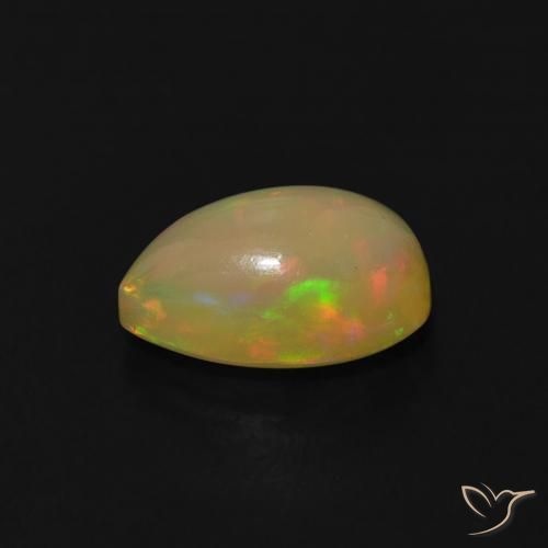 Opal Gemstone in 9 x 6 mm (calibrated) Size for Sale, Opal Stone in Multicolor Color