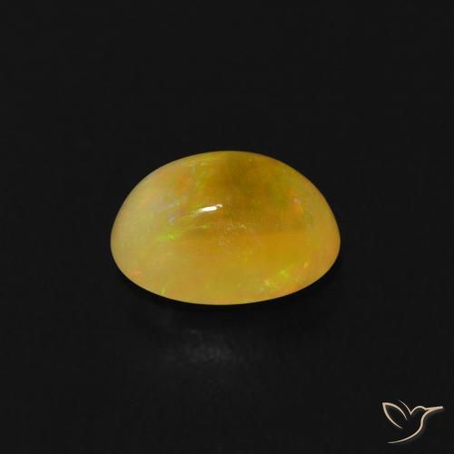Opal Gemstone in 6.3 x 4.4 mm Size for Sale, Opal Stone in Multicolor Color