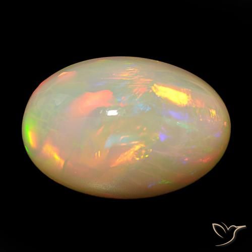 18.83ct Multicolor Opal, Oval, Opaque