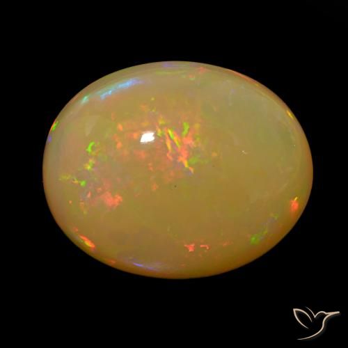20.25ct Multicolor Opal, Oval, Opaque