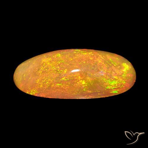Opal Gemstone in 26.5 x 11.6 mm Size for Sale, Opal Stone in Multicolor Color