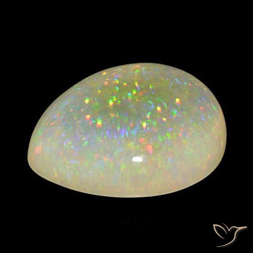 Opal Gemstone in 25.6 x 22.5 mm Size for Sale, Opal Stone in Multicolor Color
