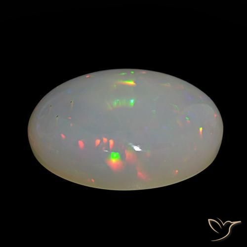 Opal Gemstone in 24.4 x 20.8 mm Size for Sale, Opal Stone in Multicolor Color