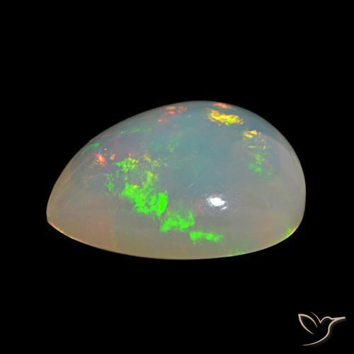 Opal Gemstone in 17.1 x 16 mm Size for Sale, Opal Stone in Multicolor Color