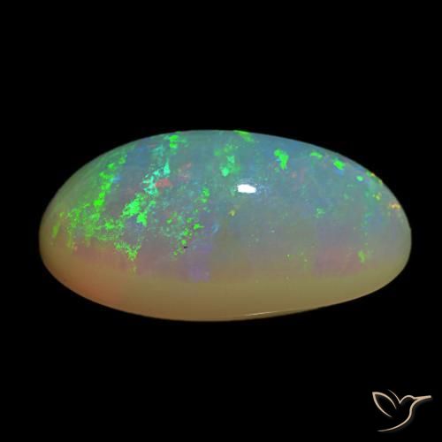 Opal Gemstone in 21.6 x 12.7 mm Size for Sale, Opal Stone in Multicolor Color