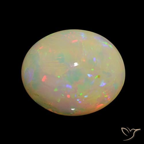 13.15ct Multicolor Opal, Oval, Opaque
