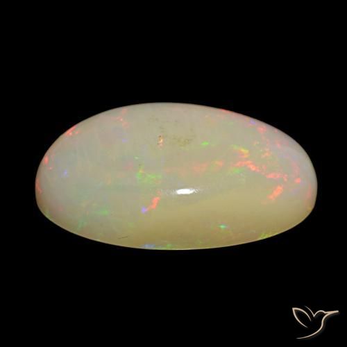 Opal Gemstone in 26.2 x 16.6 mm Size for Sale, Opal Stone in Multicolor Color