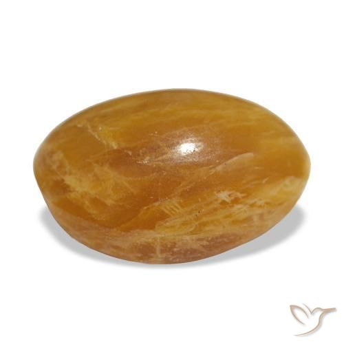Opal Gemstone in 11 x 8.2 mm Size for Sale, Opal Stone in Golden-Brown Color