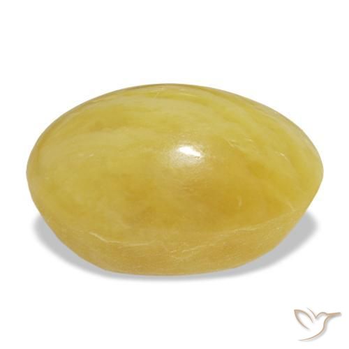 Opal Gemstone in 15.6 x 10.5 mm Size for Sale, Opal Stone in Tuscany Yellow Color