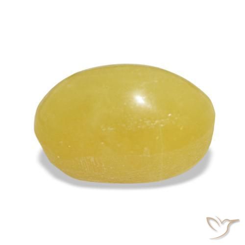 Opal Gemstone in 10.3 x 6.3 mm Size for Sale, Opal Stone in Tuscany Yellow Color
