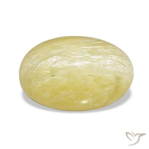 2.89ct Yellow Opal, Oval, Opaque