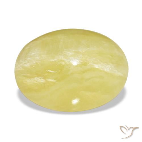 4.48ct Yellow Opal, Oval, Opaque
