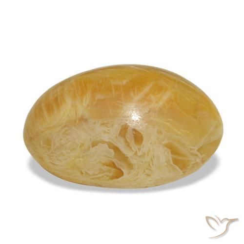 Opal Gemstone in 11 x 9 mm (calibrated) Size for Sale, Opal Stone in Golden-Brown Color