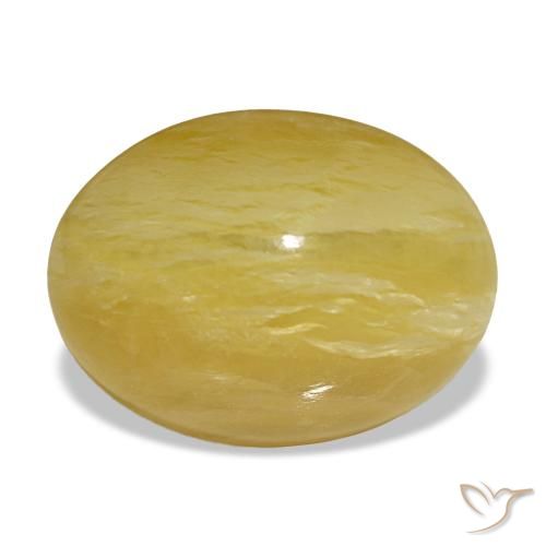 4.31ct Yellow Opal, Oval, Opaque