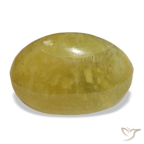 Opal Gemstone in 13 x 9 mm (calibrated) Size for Sale, Opal Stone in Pale Yellow Color