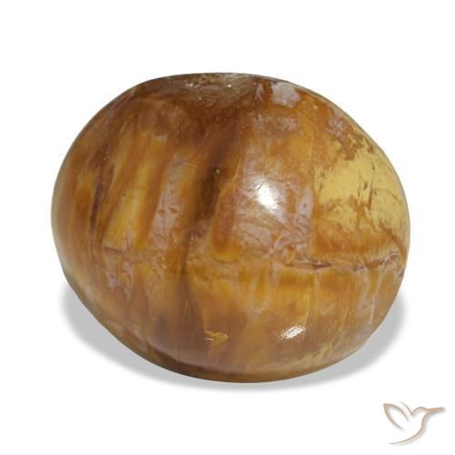 5.76 ct Brown Opal Stone, Natural Opal in Oval Cabochon Shape for Sale