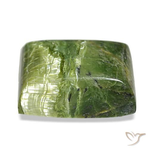 Opal Gemstone in 21 x 15.9 mm Size for Sale, Opal Stone in Earth Green Color