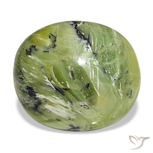 17.19ct Green Opal, Oval, Opaque