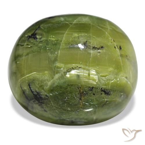 38.09ct Green Opal, Oval, Opaque