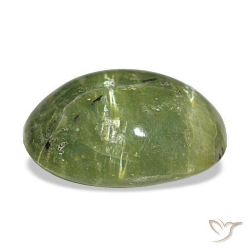 Opal Gemstone in 12 x 10 mm (calibrated) Size for Sale, Opal Stone in Army Green Color