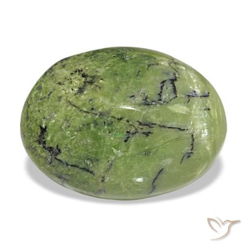 5.72ct Green Opal, Oval, Opaque