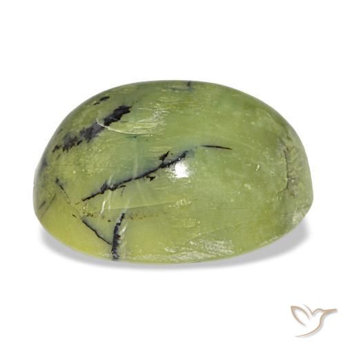 Opal Gemstone in 13.8 x 11.3 mm Size for Sale, Opal Stone in Earth Green Color