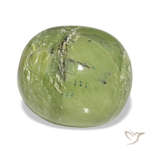 6.79 ct Green Opal Stone, Natural Opal in Cushion Cabochon Shape for Sale