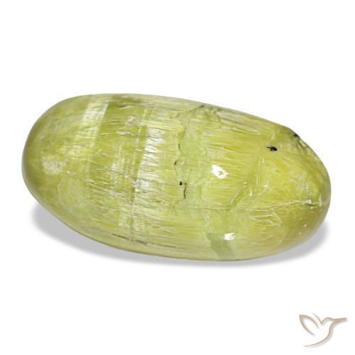 7.30 ct Green Opal Stone, Natural Opal in Oval Cabochon Shape for Sale