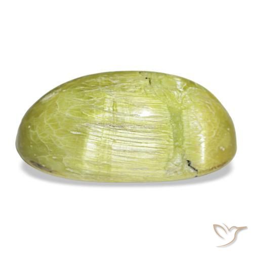Opal Gemstone in 18.6 x 9.3 mm Size for Sale, Opal Stone in Medium Green Color