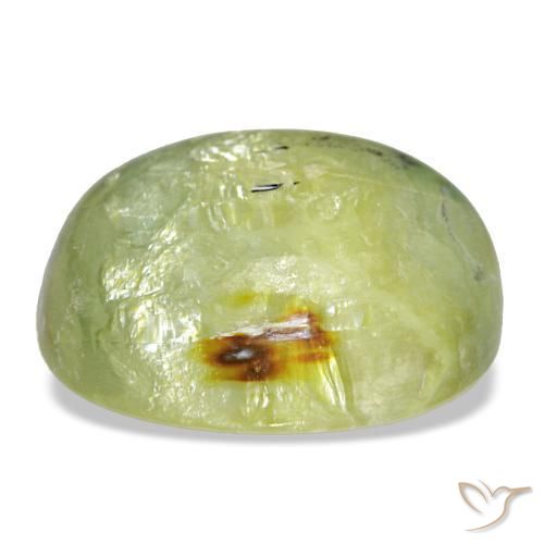 Opal Gemstone in 20.9 x 12.7 mm Size for Sale, Opal Stone in Medium Green Color