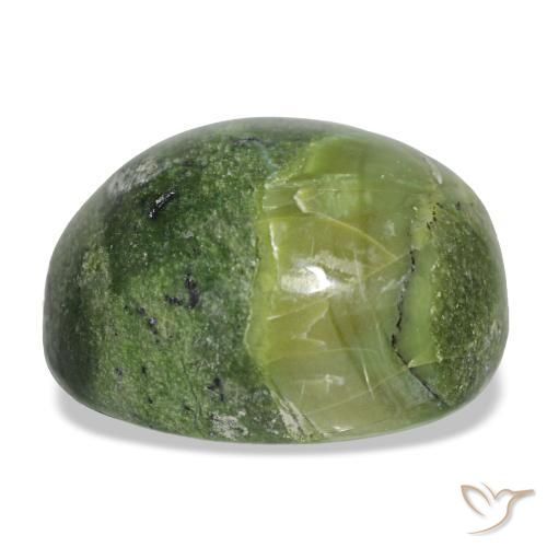 Opal Gemstone in 20.3 x 16.3 mm Size for Sale, Opal Stone in Medium Green Color