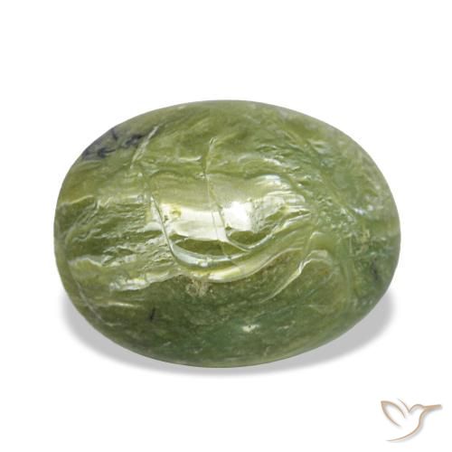 1.90ct Green Opal, Oval, Opaque