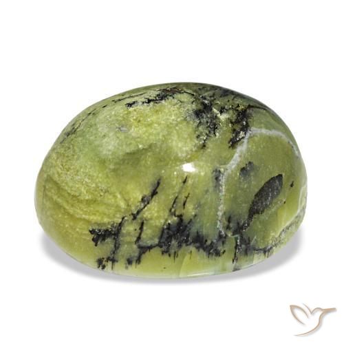 Opal Gemstone in 16 x 12 mm (calibrated) Size for Sale, Opal Stone in Medium Green Color