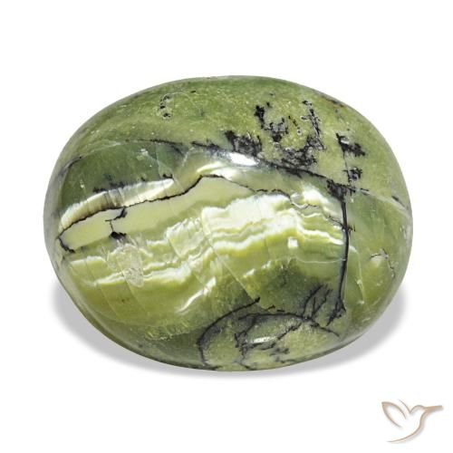 8.19ct Green Opal, Oval, Opaque