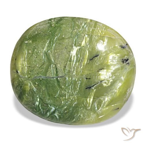 18.12 ct Green Opal Stone, Natural Opal in Oval Cabochon Shape for Sale