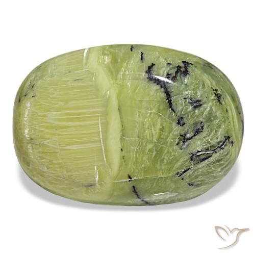 39.60ct Green Opal, Oval, Opaque