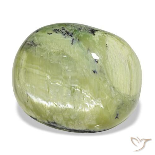 41.82 ct Green Opal Stone, Natural Opal in Oval Cabochon Shape for Sale