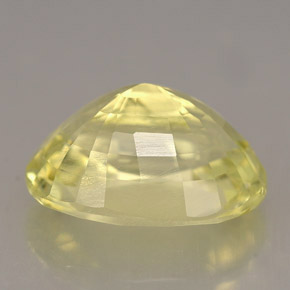 Orthoclase Gemstone in 14 x 10 mm (calibrated) Size for Sale, Orthoclase Stone in Lemon Color