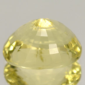 Orthoclase Gemstone in 12.9 x 9.7 mm Size for Sale, Orthoclase Stone in Lemon Color