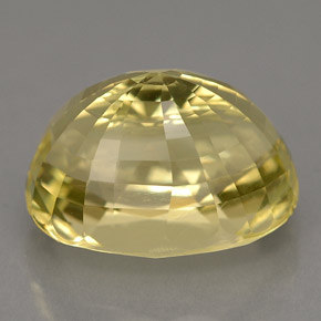 Orthoclase Gemstone in 13 x 10 mm Size for Sale, Orthoclase Stone in Lemon Color