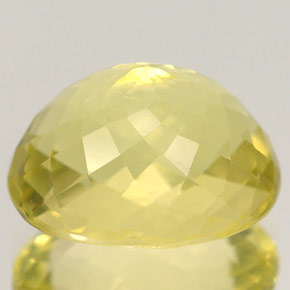 Orthoclase Gemstone in 13.1 x 10.6 mm Size for Sale, Orthoclase Stone in Lemon Color