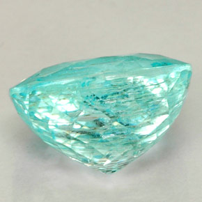Paraiba Tourmaline Gemstone in 9.8 x 8.6 mm Size for Sale, Paraiba Tourmaline Stone in Paraiba Green Blue Color