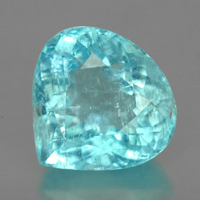 5.87 ct Blue Paraiba Tourmaline Stone, Natural Paraiba Tourmaline in Pear Facet Shape for Sale
