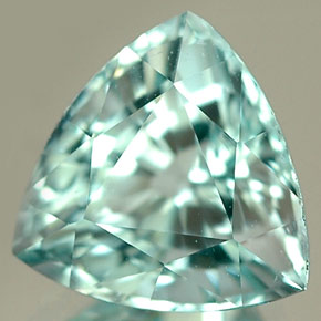 2.21 ct Green Paraiba Tourmaline Stone, Natural Paraiba Tourmaline in Trillion Facet Shape for Sale