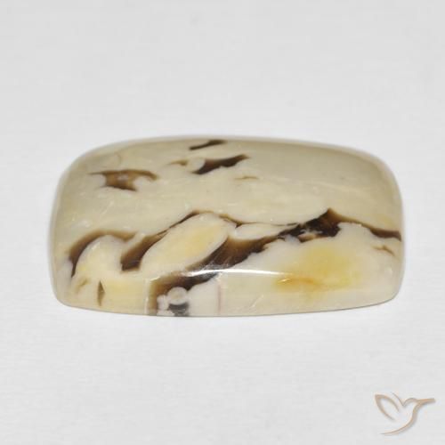 Peanut Wood Gemstone in 27 x 20 mm (calibrated) Size for Sale, Peanut Wood Stone in Multicolor Color